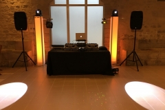Installation DJ avec totems