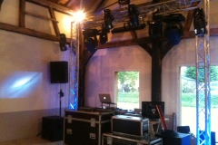 Installation DJ avec pont
